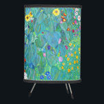 Farm Garden with Sunflowers, Gustav Klimt Tripod Lamp<br><div class="desc">Gustav Klimt (July 14, 1862 – February 6, 1918) was an Austrian symbolist painter and one of the most prominent members of the Vienna Secession movement. Klimt is noted for his paintings, murals, sketches, and other objets d'art. In addition to his figurative works, which include allegories and portraits, he painted...</div>