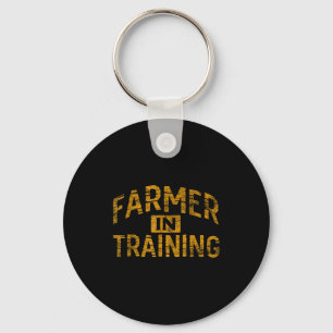 Farm Gift Farming Lover Future Farmer Keychain