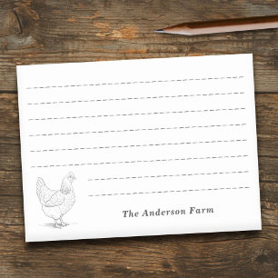 Farm Hen Post-it Notes
