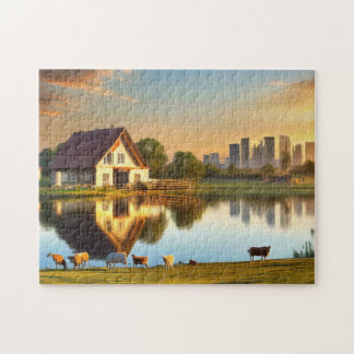 Farm House Animals The Daily Jigsaw puzzle Recent