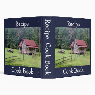 Farm House Recipe Cook book Binder