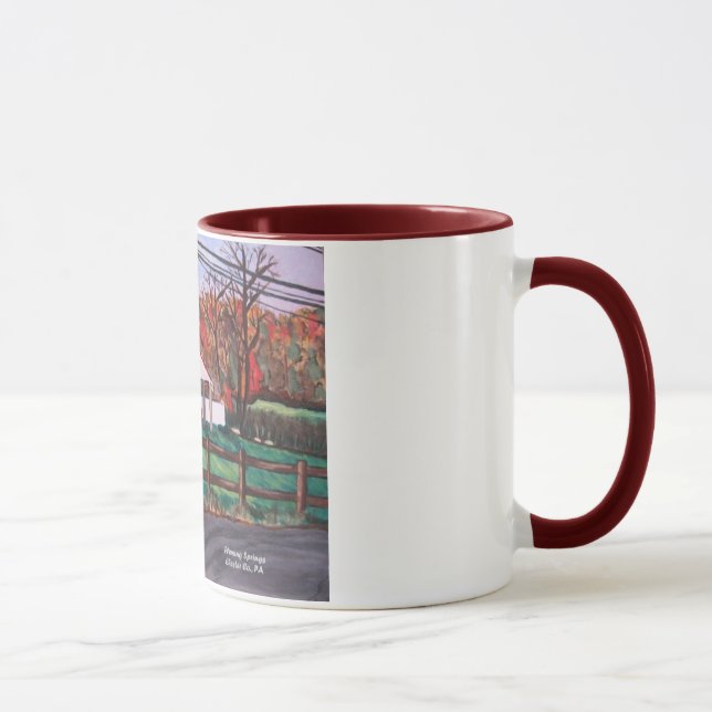 Farm Landscape mug (Right)