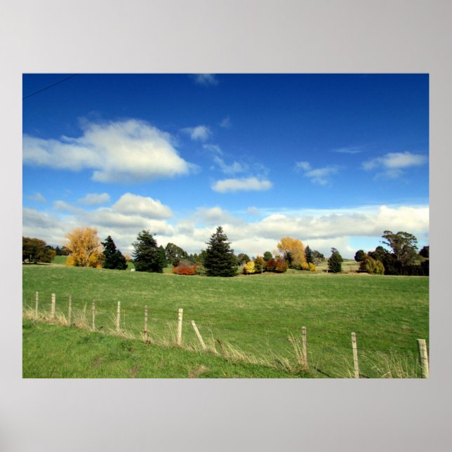 farm landscape poster (Front)