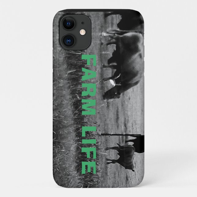 Farm life, cow family-  Case-Mate iPhone case (Back)