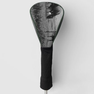Farm life, cow family (no text)- golf head cover