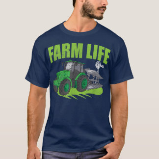 Farm Life Farmer Farming Animal  T-Shirt