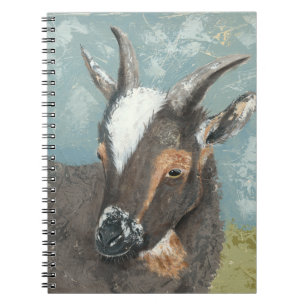 Farm Life-Grey Goat Notebook