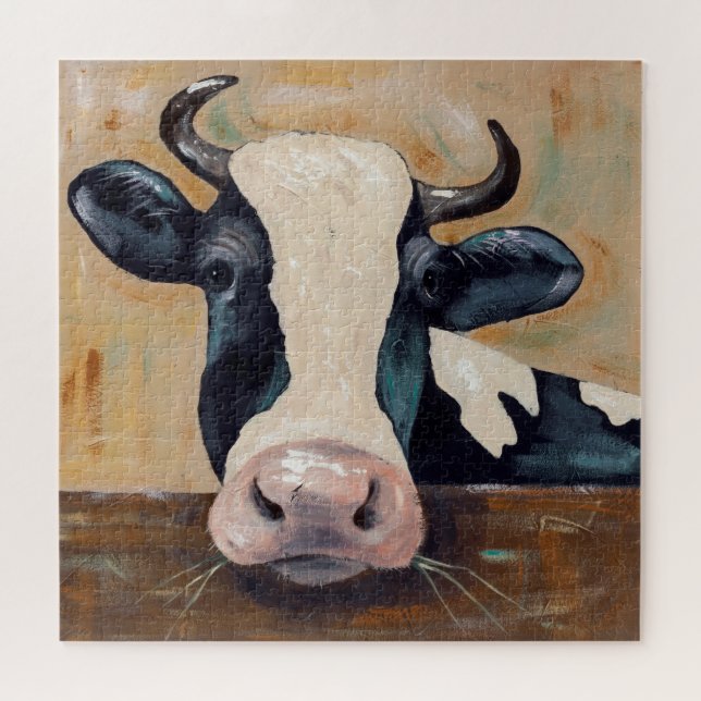 Farm Life - Gunther the Cow Jigsaw Puzzle (Horizontal)