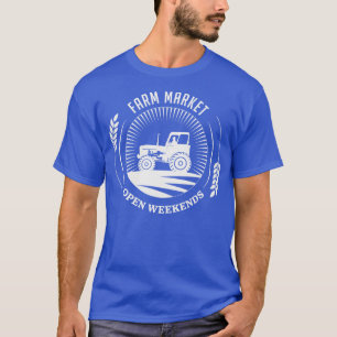 Farm Market Tractor T-Shirt
