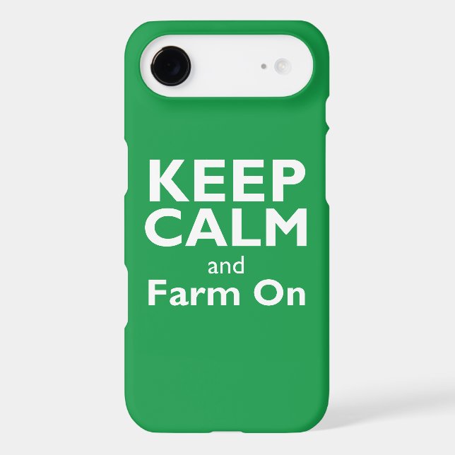 Farm On Case-Mate iPhone Case (Back)