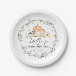 Farm Paper Plates, Farm Plates