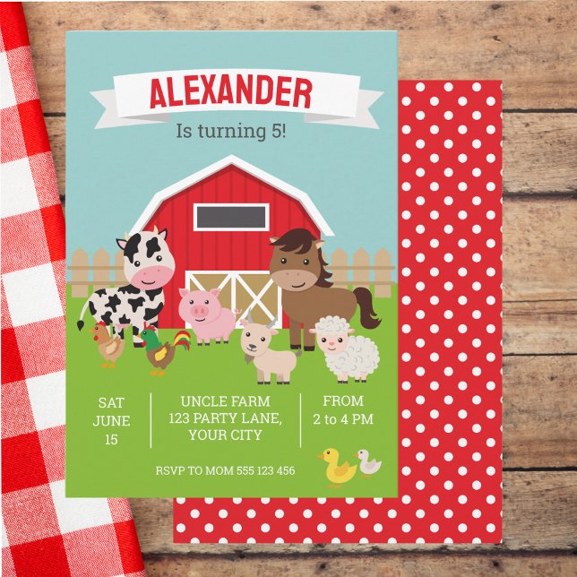 FARM PARTY INVITATION (Creator Uploaded)
