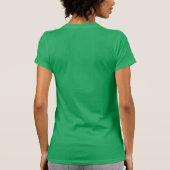 Farm promotion, farm girl, green, your own words T-Shirt (Back)