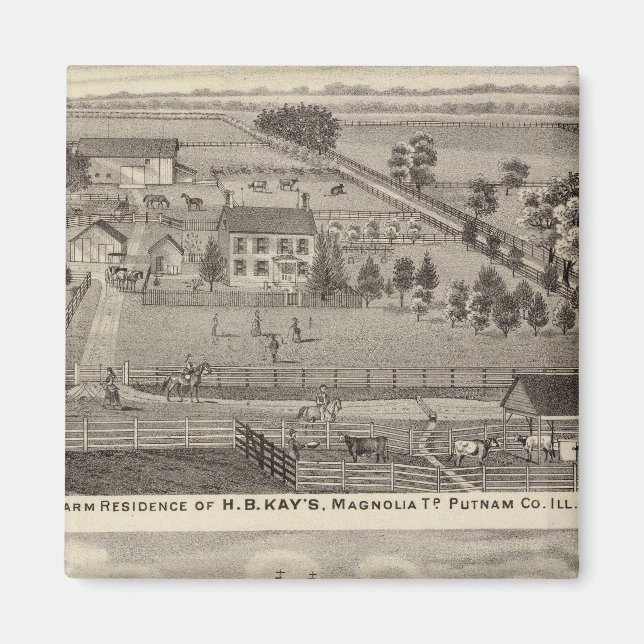 Farm residences of HB Kay and YA Glenn Magnet (Front)