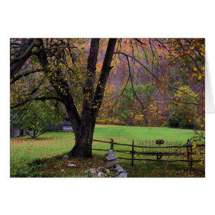 Farm scene,  Autumn 