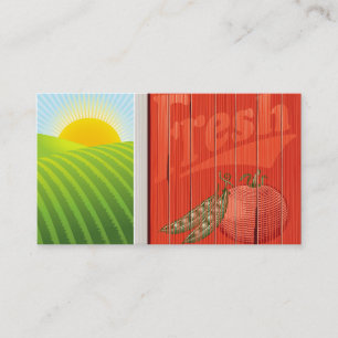 Farm Sunrise business card