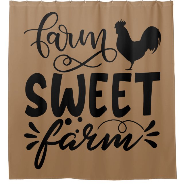 Farm Sweet Farm with Rooster (Front)