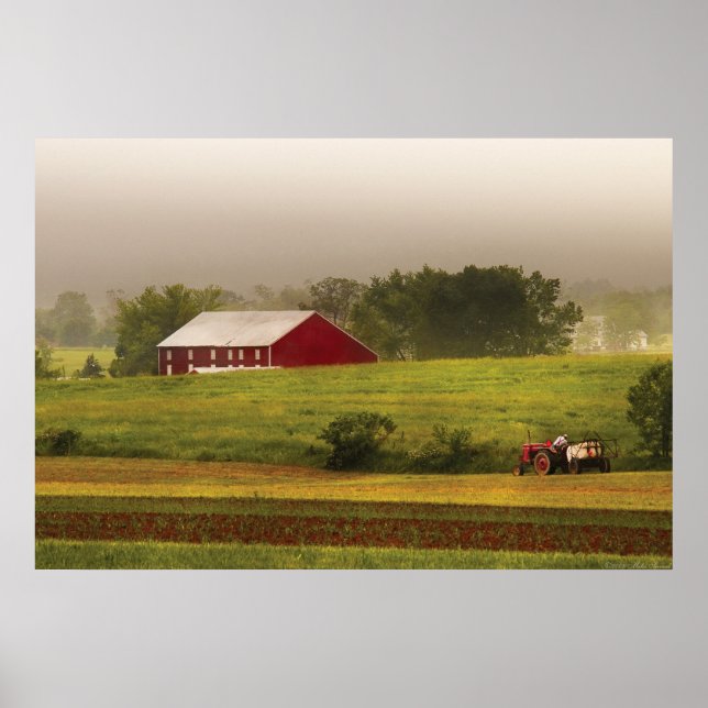 Farm - Tilling the fields Poster (Front)