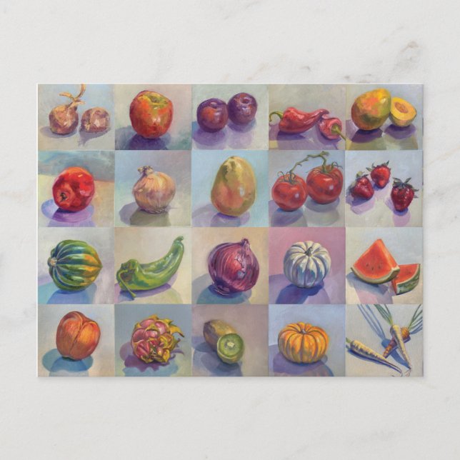 Farm to Easel Paper Postcard (Front)