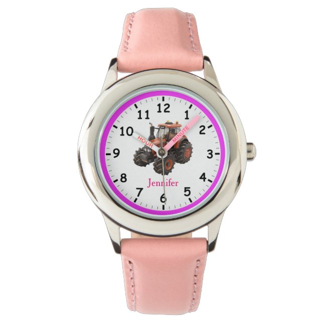 Farm Tractor Children's Watch (Front)