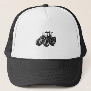 Farm Tractor Perfect Farmer's Machine Design Trucker Hat