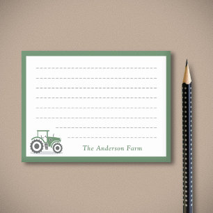 Farm Tractor Post-it Notes