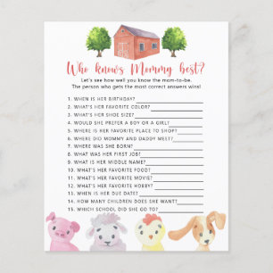 Farm - Who knows mommy best