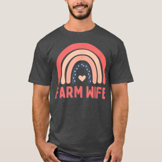 FARM WIFE Funny Farmer T-Shirt