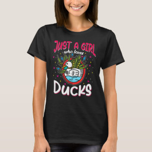Farm Woman Duck Mother Farmer Goose Girl Women T-Shirt