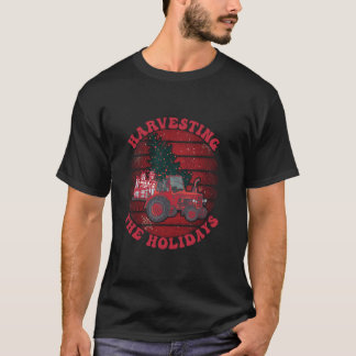 Farm Worker Santa Farmer Agriculturist Christmas T T-Shirt