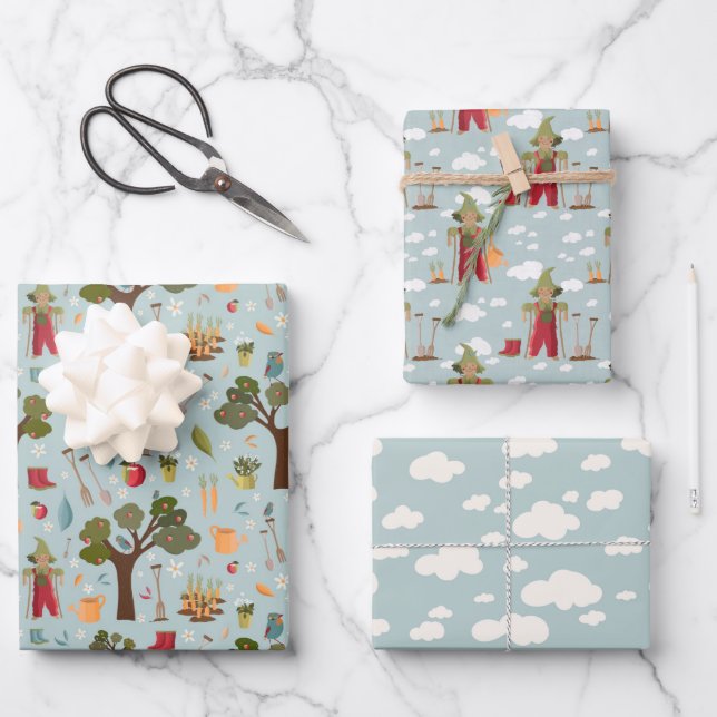 Farm Yard Gift Wrap (Front)
