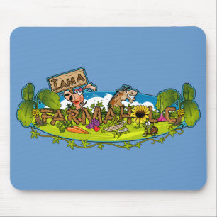Farmaholic Logo Mousepads
