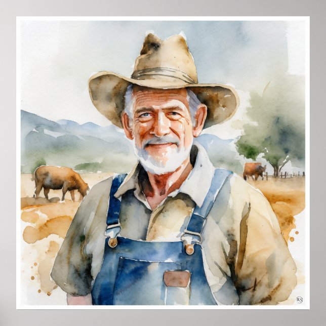 Farmer - Archival Art Print (Front)