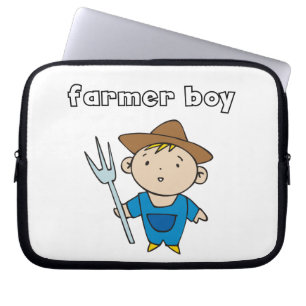 Farmer Boy Laptop Sleeve