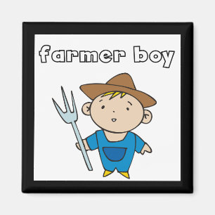 Farmer Boy Tshirts and Gifts Magnet