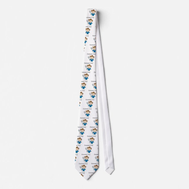 Farmer Boy Tshirts and Gifts Tie (Front)