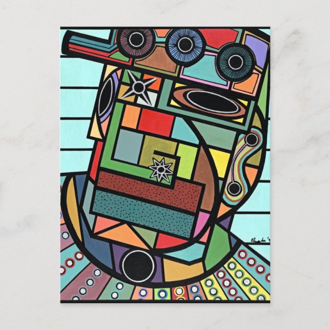 "Farmer" by Ruchell Alexander Postcard (Front)