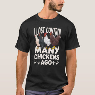 Farmer Clothing For Chicken Collector Coop Food Br T-Shirt