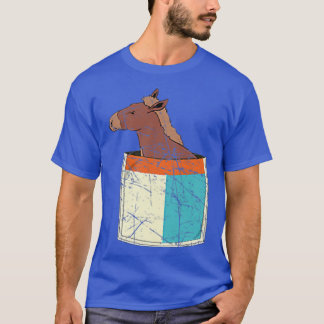 Farmer Farm Animal Lover Farming Cute Pocket Donke T-Shirt