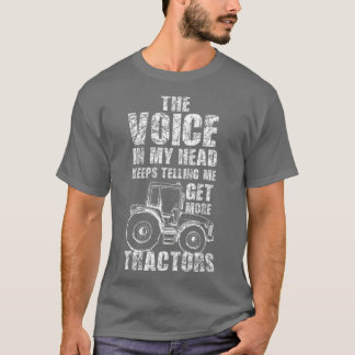 Farmer Farm Tractor Farming Agriculture T-Shirt