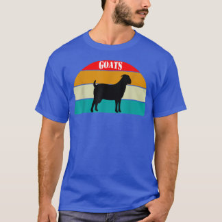 Farmer Goat Goat Farmer Retro Look T-Shirt
