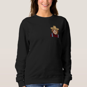 Farmer Havanese Farming Dog Pocket Sweatshirt