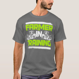 Farmer In Training Funny Rancher Farming T-Shirt