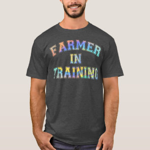 Farmer in Training Future Farmer Lover Vintage Fun T-Shirt