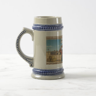 Farmer John & Donkey Beer Mug