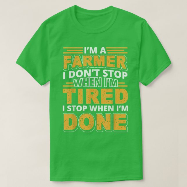 Farmer Lustig  Farmer  T-Shirt (Design Front)