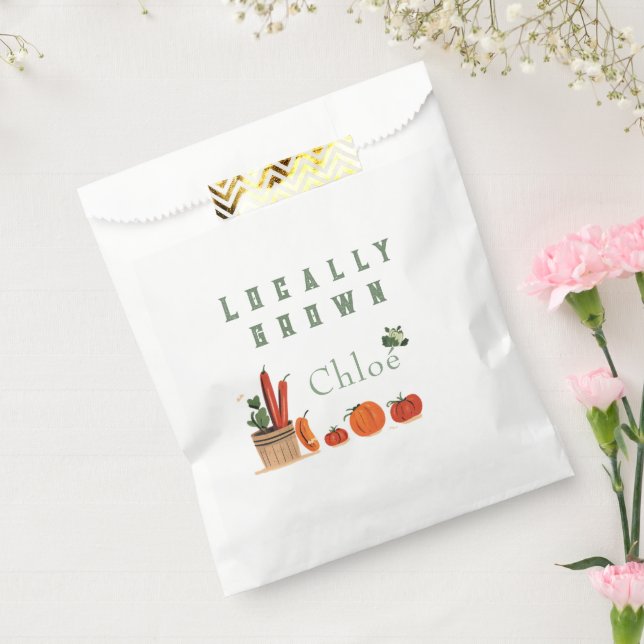 Farmer market baby shower  favour bag (Sealed)