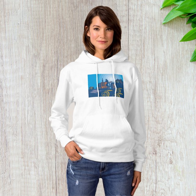 Farmer On A Tractor Hoodie (Creator Uploaded)