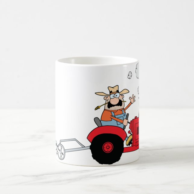 Farmer On A Tractor Mug (Center)