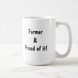 Farmer & Proud of it! Cow Mug